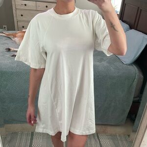 ASOS Casual White T-Shirt Dress